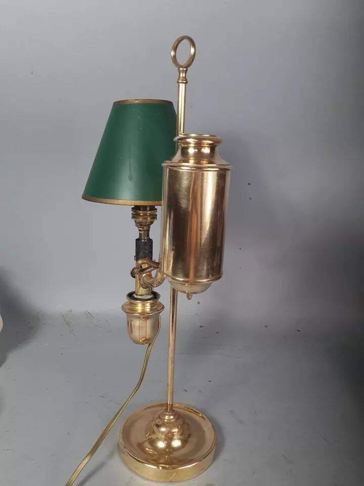 Old gaudin lamp in nîmes electrified good condition s849
