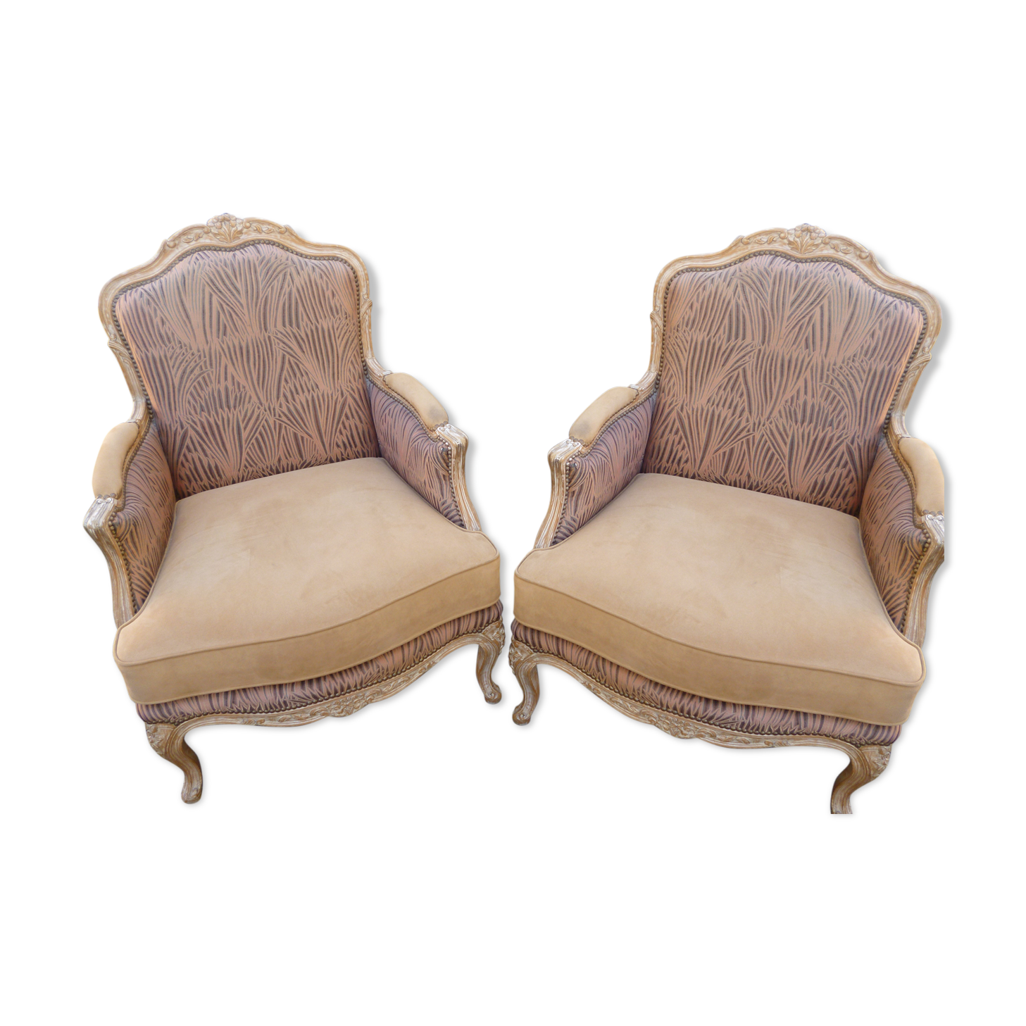 Louis XV style armchairs