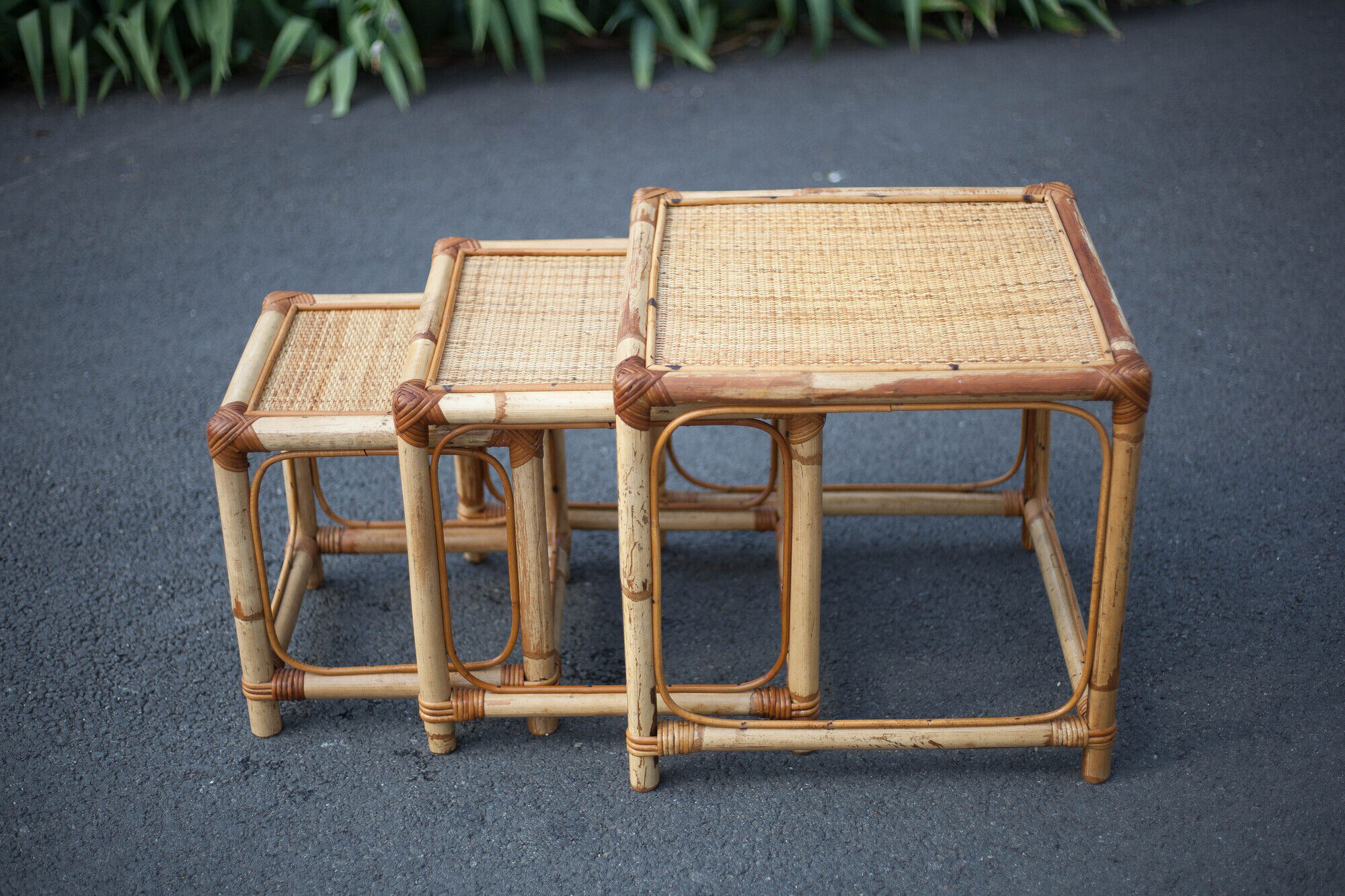 Rattan coffee tables