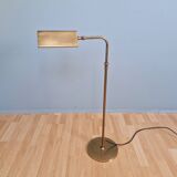 Lampadaire en laiton, Florian Schulz, Reiminterline, 1970