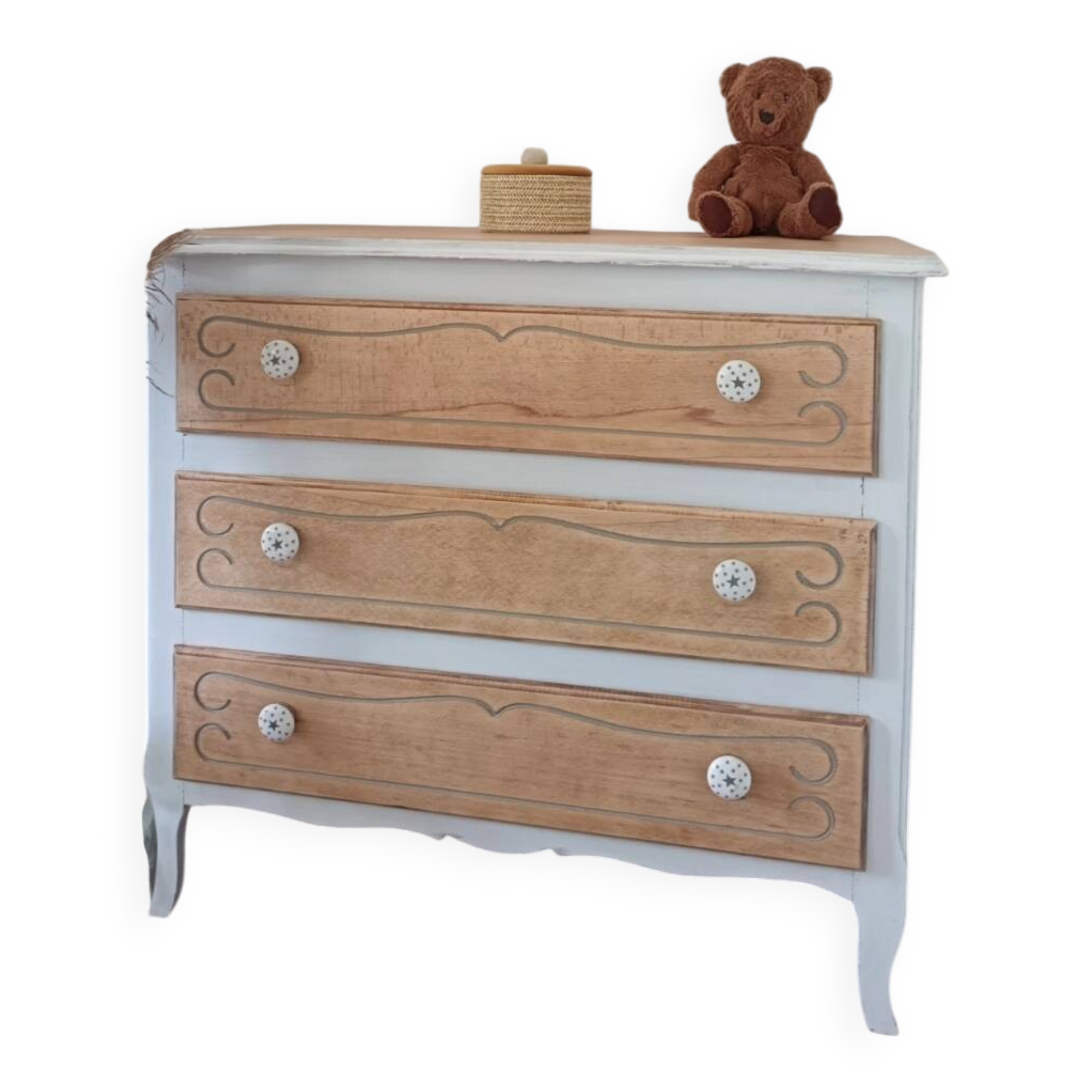 3-drawer chest of drawers