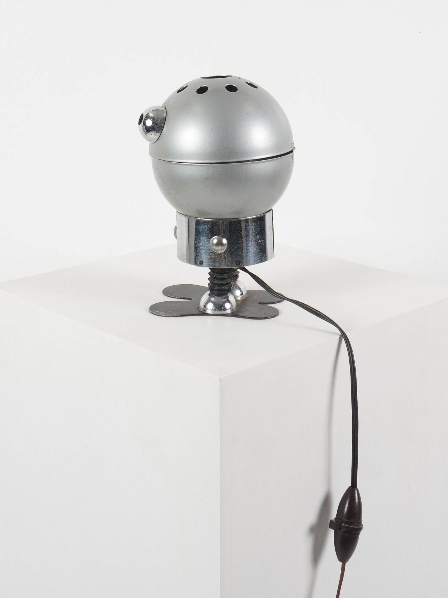Travail américain - Lampe robot, USA, 1970 - Édition Satco - Métal