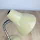 Beige metal cocotte lamp, desk or wall light, 1960s