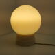 Plafonnier boule opaline vintage