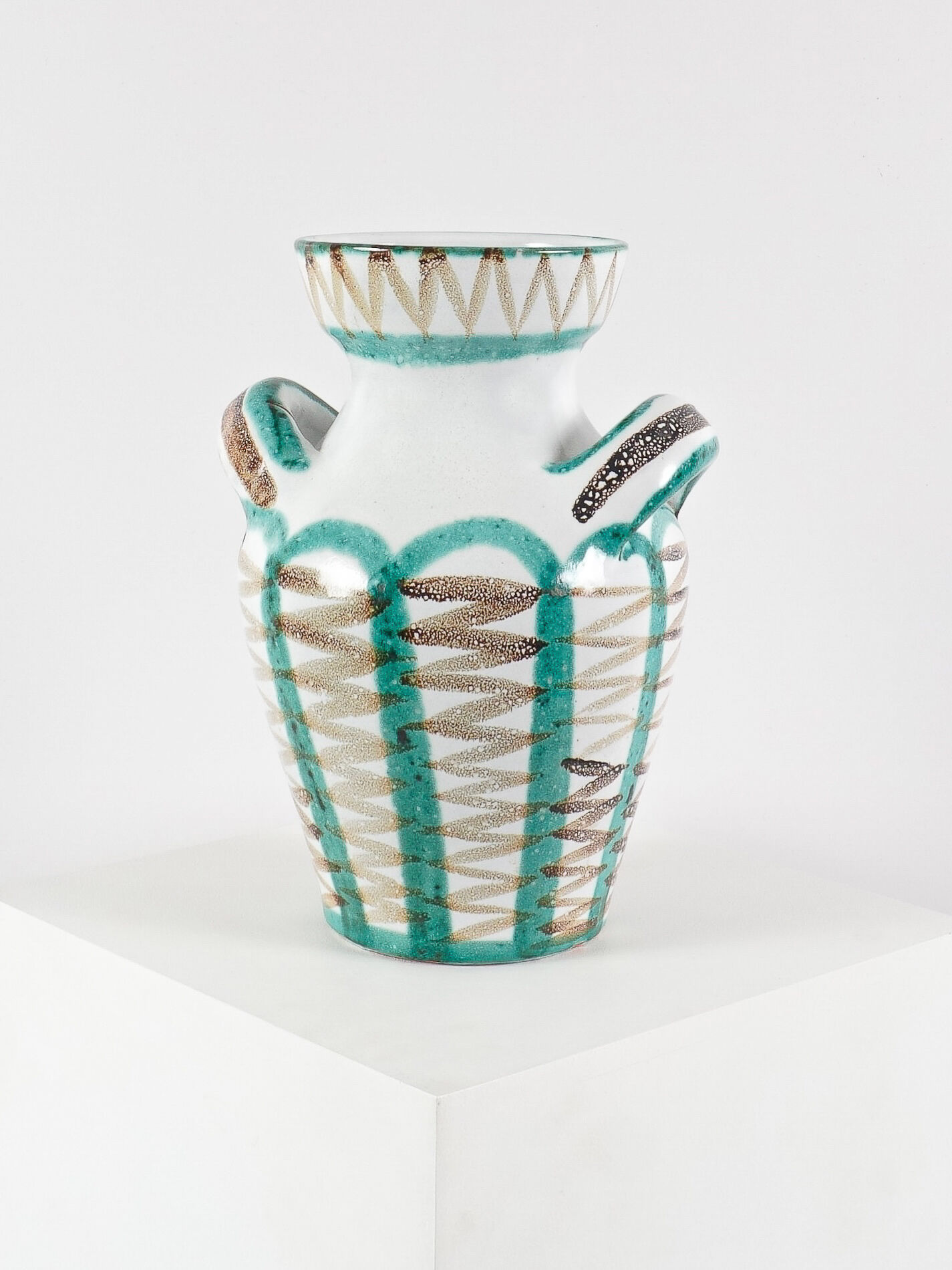 Vase en céramique par Robert Picault, France, vers 1960