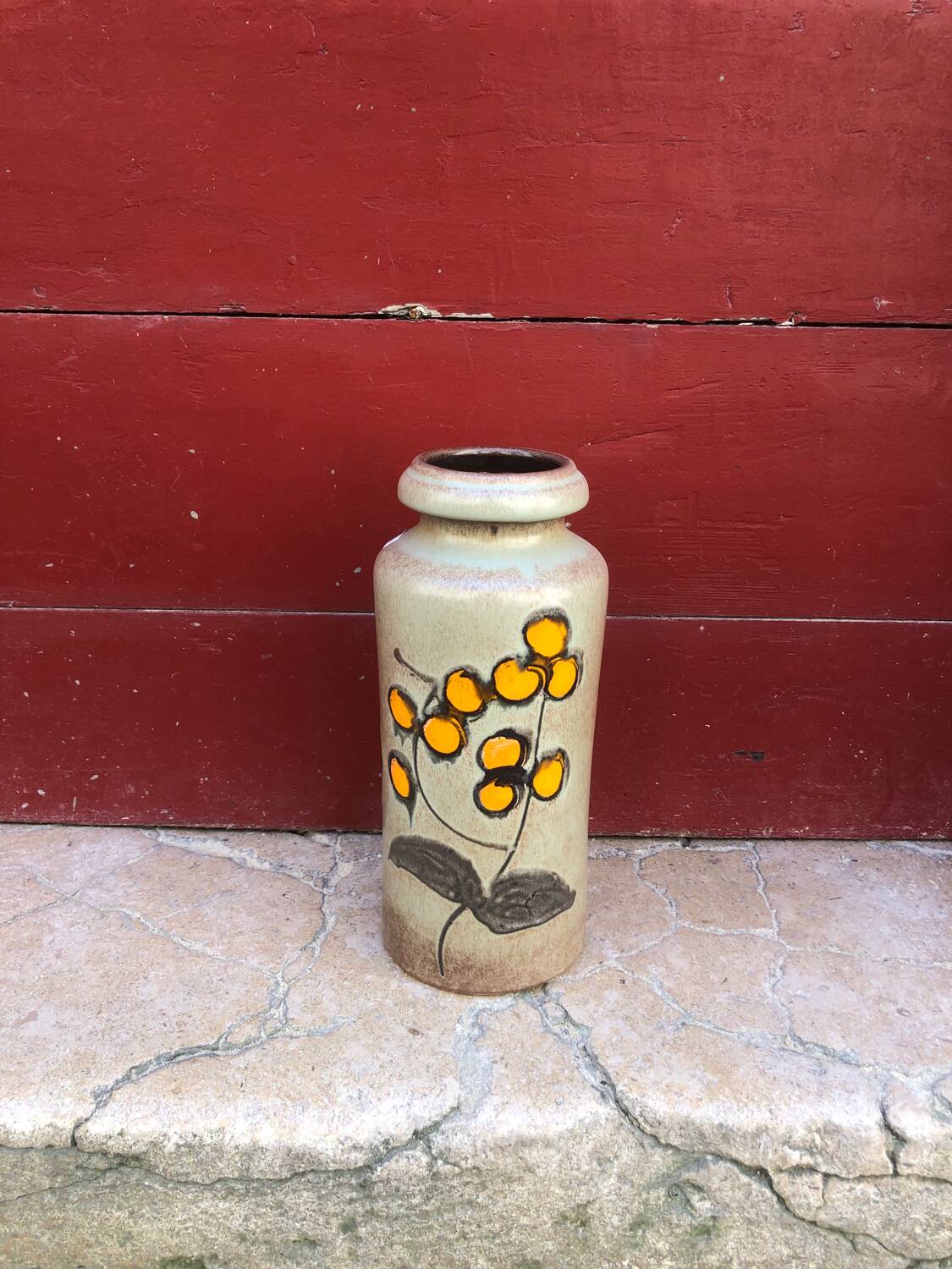 Vase en céramique west germany
