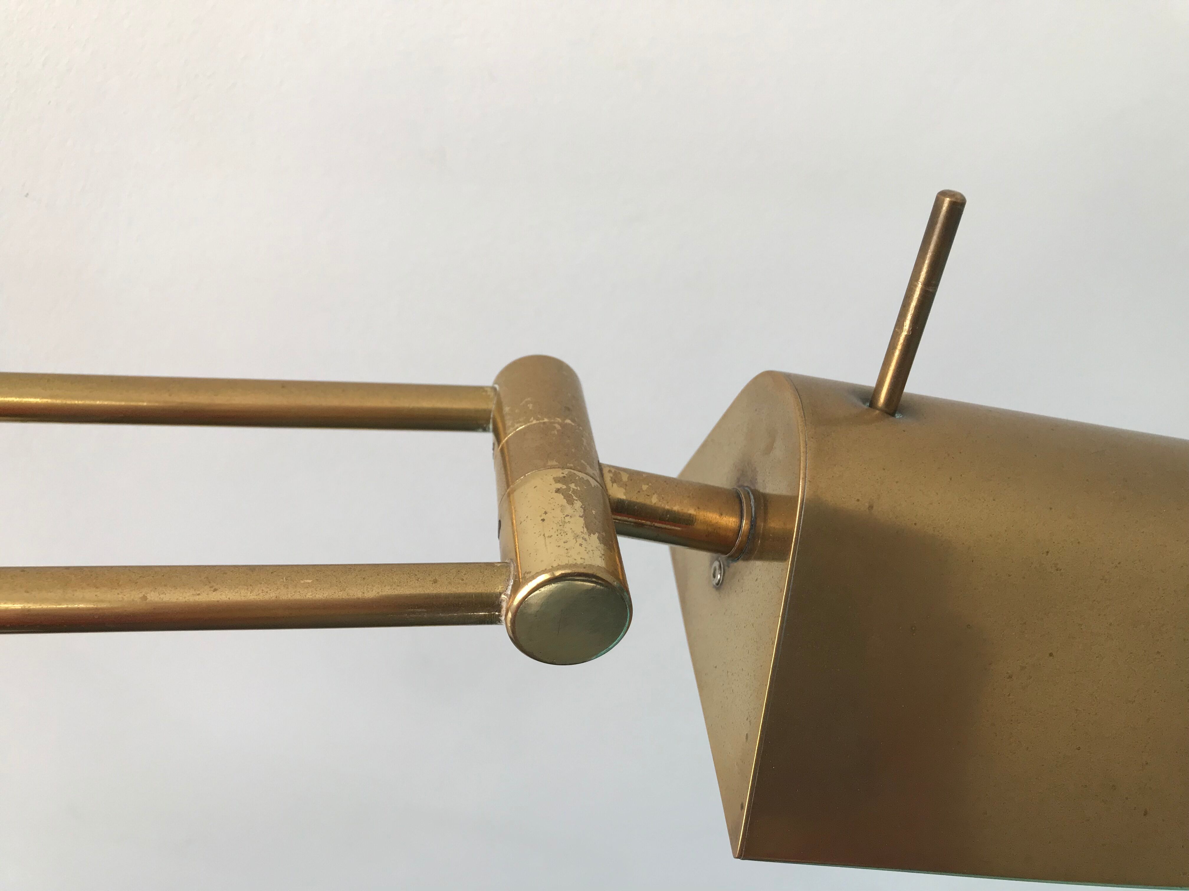 French brass pendulum lamp