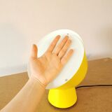 Yellow Scandinavian lamp or wall lamp, Ola Wihlborg for Ikea, 2017.