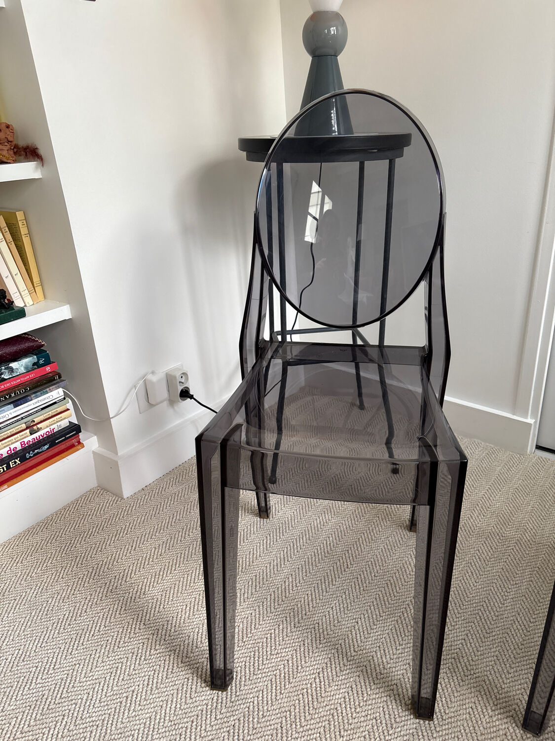 2 Victoria Ghost chairs by PH Stark