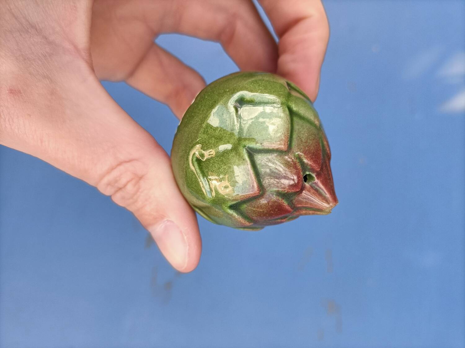 Artichoke salt shaker