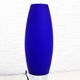 Blue glass lamp 1980