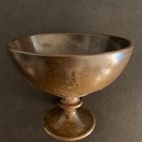 Ceramic standing cup signed Jean Marais, Vallauris, 1970