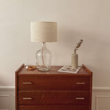 Jeanne lady lamp and ecru jute