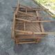 Former rattan and bamboo lounge chair in 1920
