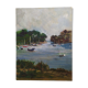Huile sur toile Marine