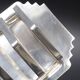 Silver metal toast holder, circa 1940 - good condition