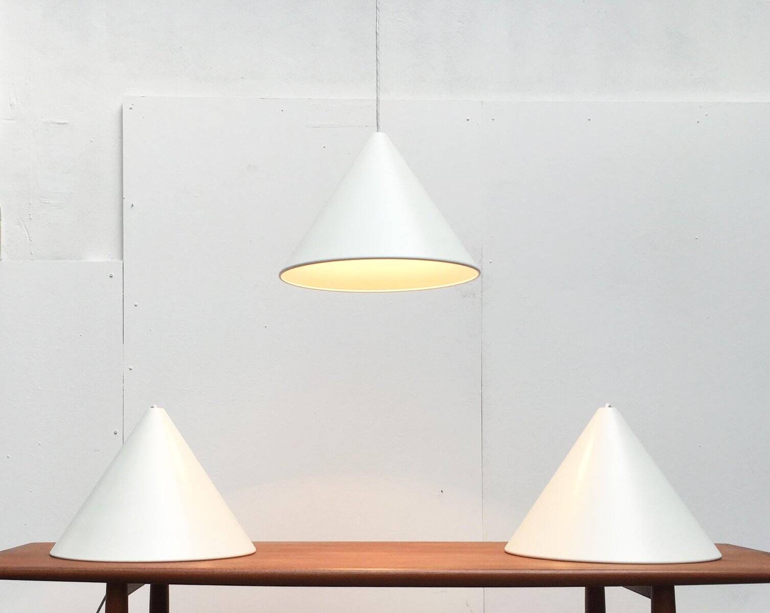 Danish Mid-Century Suspension Lamp by Louis Poulsen