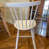 Chair J46 FDB Mobler in white beech