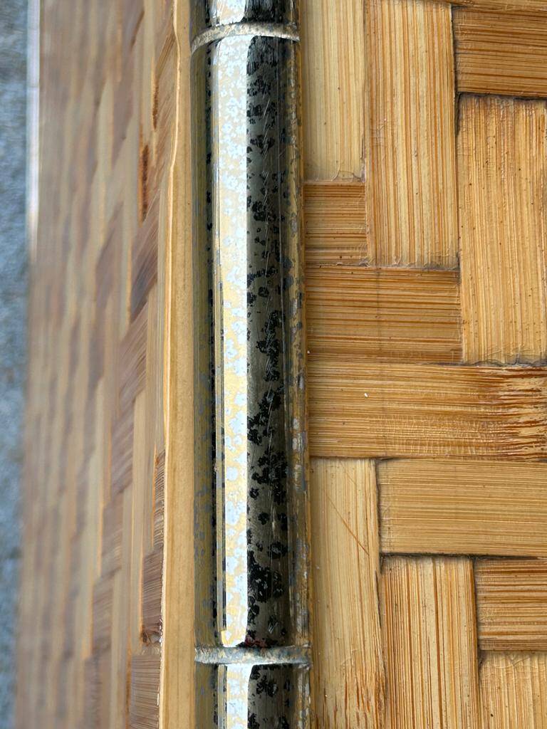 Beautiful Vintage Bamboo Sideboard in Gabriella Crespi style, Italy Circa 1970