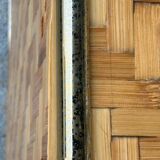 Beautiful Vintage Bamboo Sideboard in Gabriella Crespi style, Italy Circa 1970