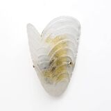 Pair of Murano glass wall lamps, 1960s vintage