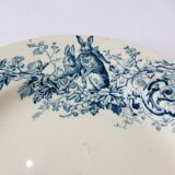 2 flat plates vintage K&G Luneville hunting model 220540