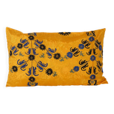 Vintage embroidered cushion cover 102x61 cm