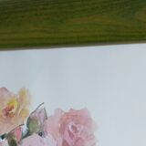 Lithograph flowers by rosalind oesterle