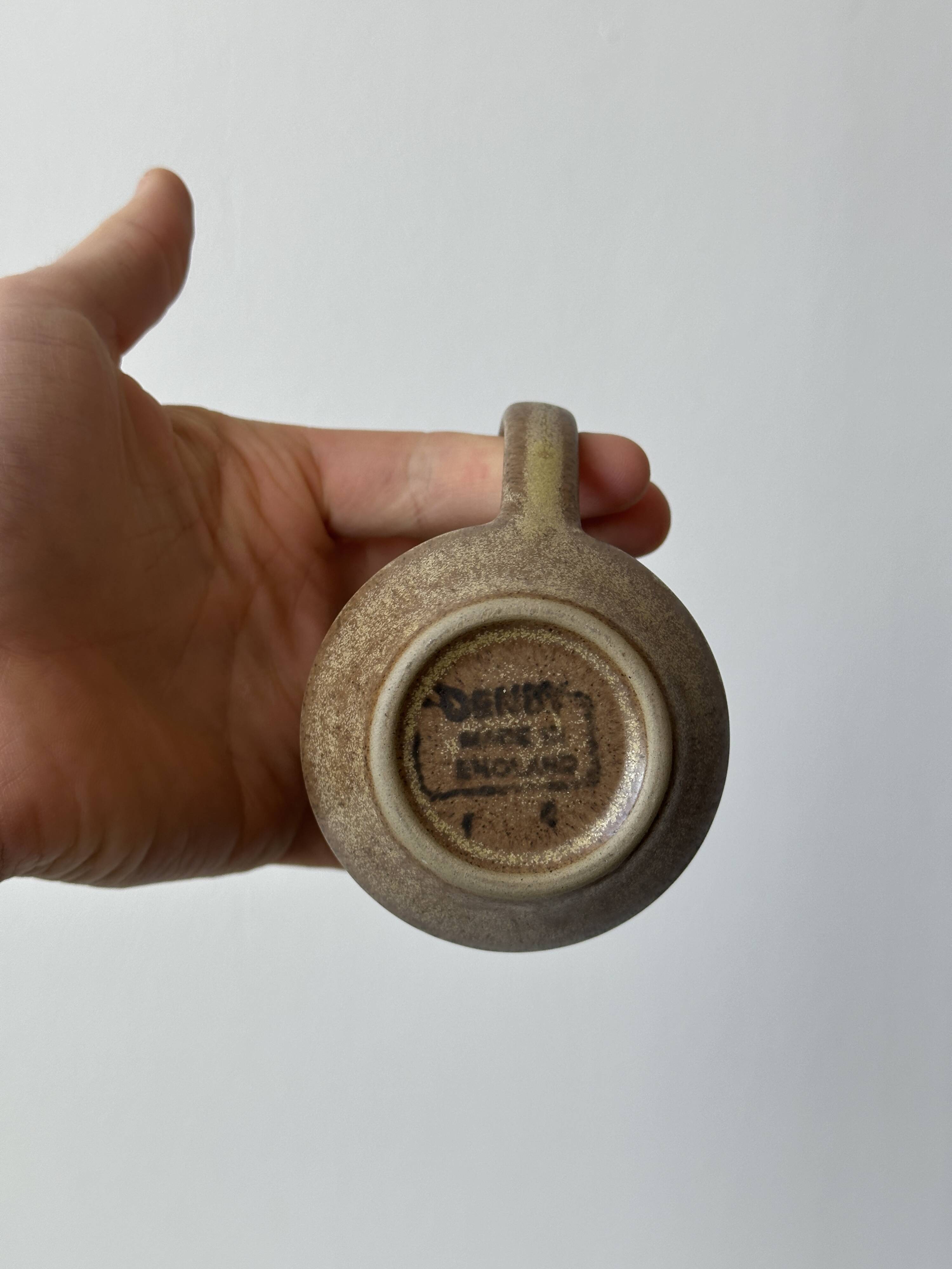 Denby ceramic milk jug - cream