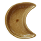 Coupelle lune en céramique marron