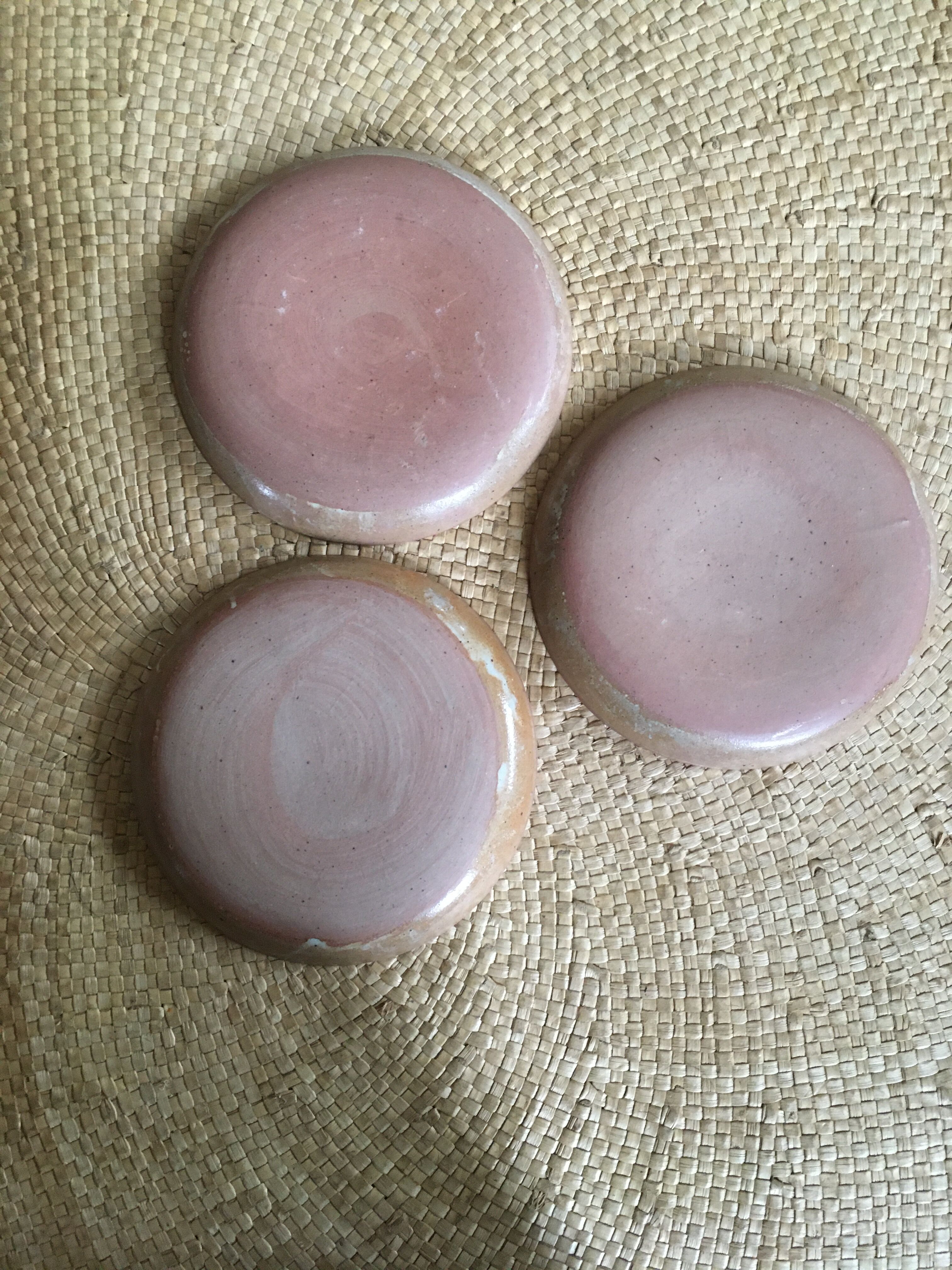 Lot of 8 sandstone plates