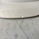 oval dish Digoin Sarreguemines small flowers 50s