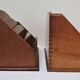 Deux range-courrier bois massif vintage