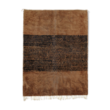Modern Moroccan carpet brown 150x90cm