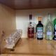 Meuble bar formica vintage