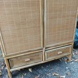 Bamboo wardrobe