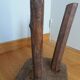 Brutalist tripod farm stool