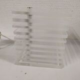 Rare vintage retro ikea plexiglas table lamp tybble table decoration