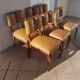 Set of six 1940s chairs