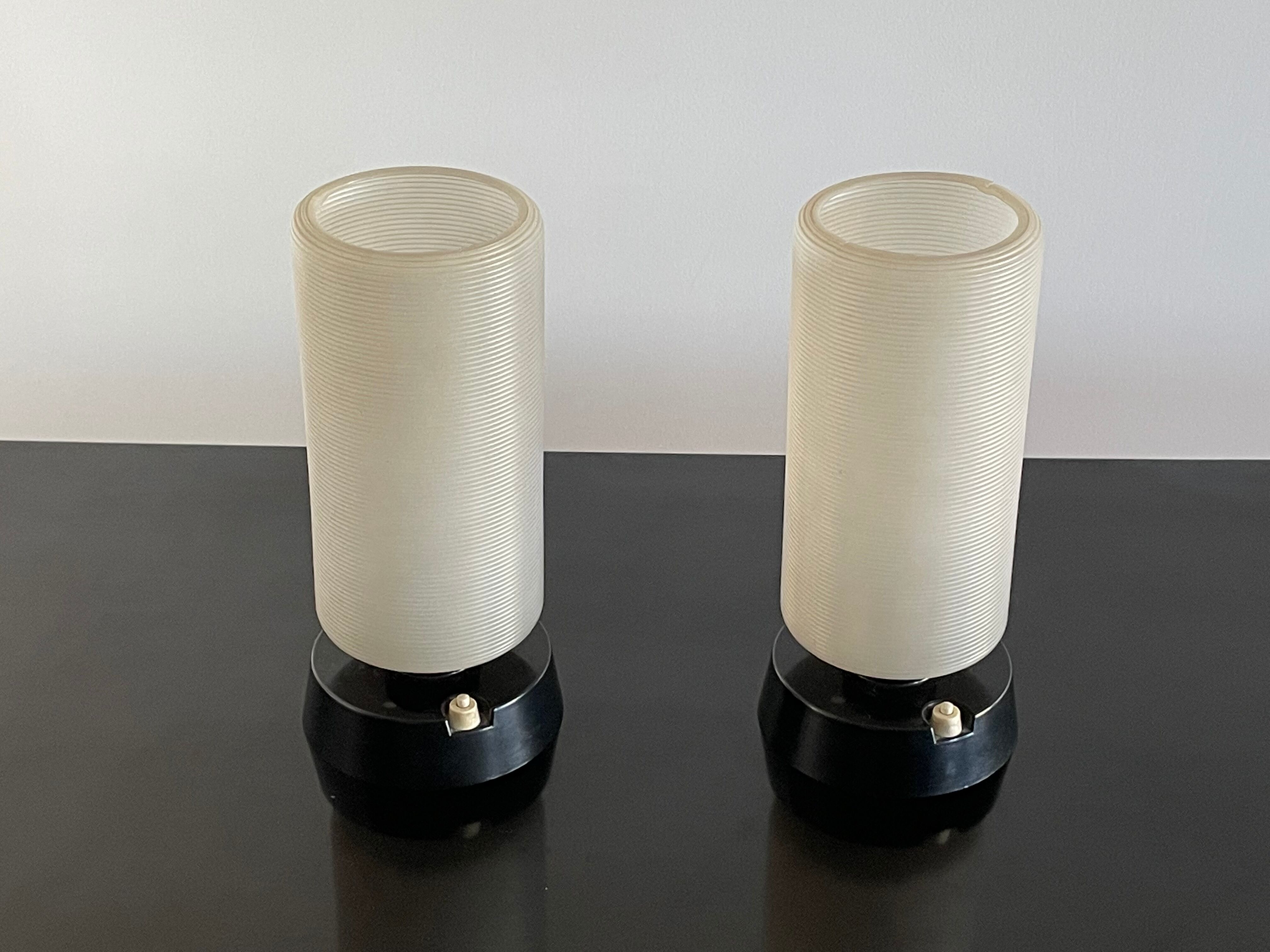 Pair of Space age table lamps