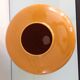 Mustard yellow vase of St Clement ceramics