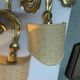 Large Brass Sconces Set of 4 by Hans Möller, Germany, 1960s