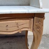 Toilet table, marble top