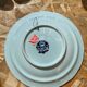 Hand-painted Delft wall plate / dish by Boch