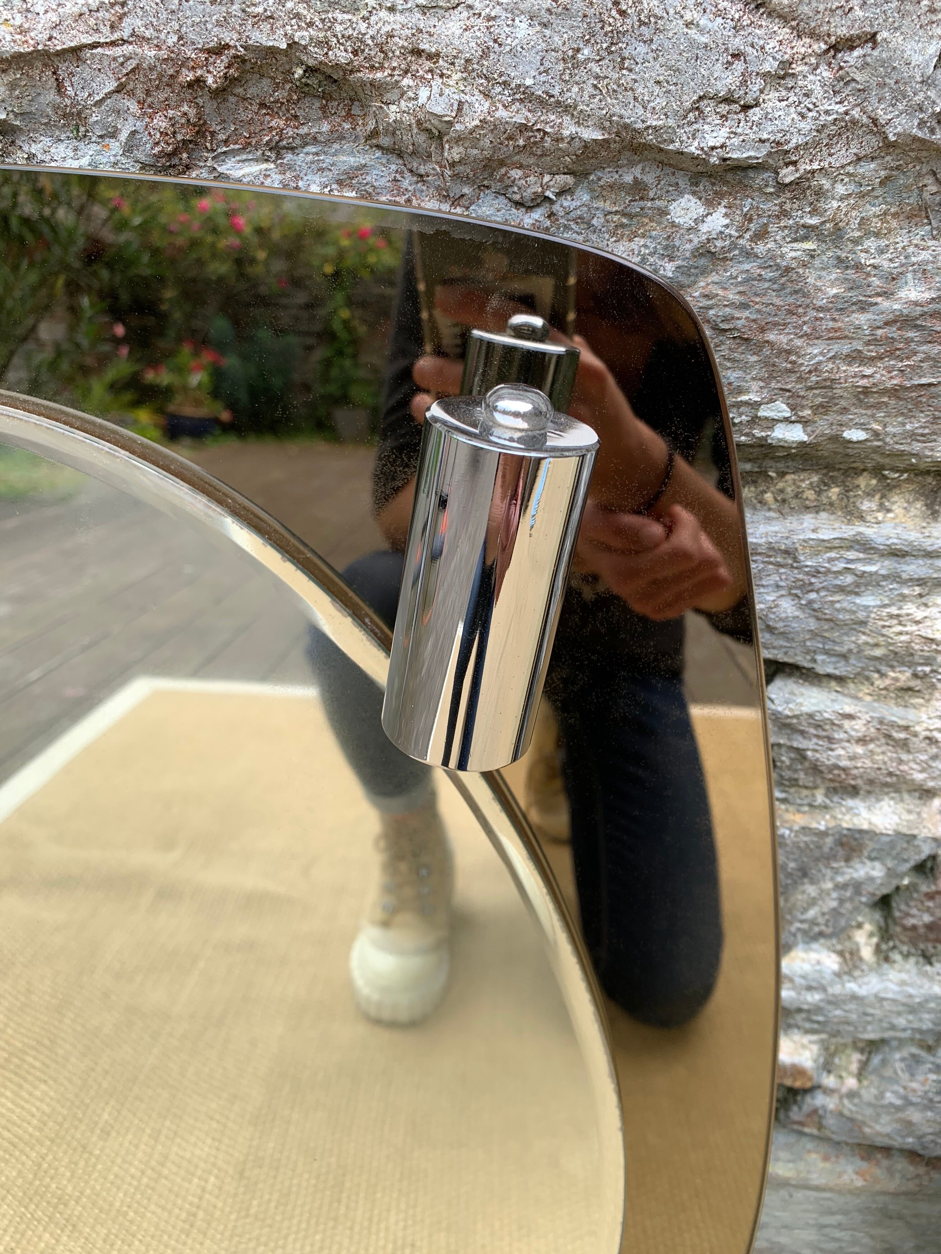 Mirror double tint Veca 70s 52X71cm