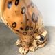 XL Italian ceramic leopard sculpture statue 1970