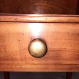Cherry wood side table