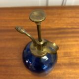50s blue glass vaporizer