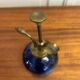 50s blue glass vaporizer