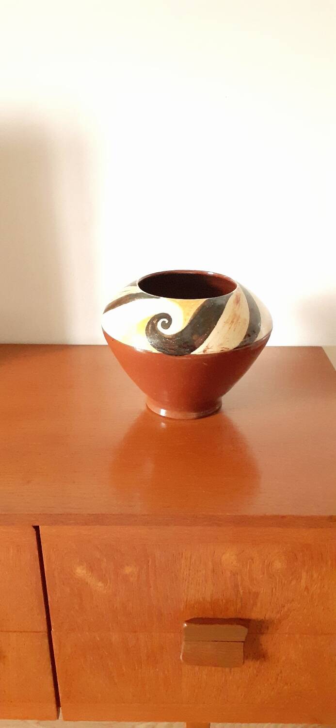 Antique ceramic vase